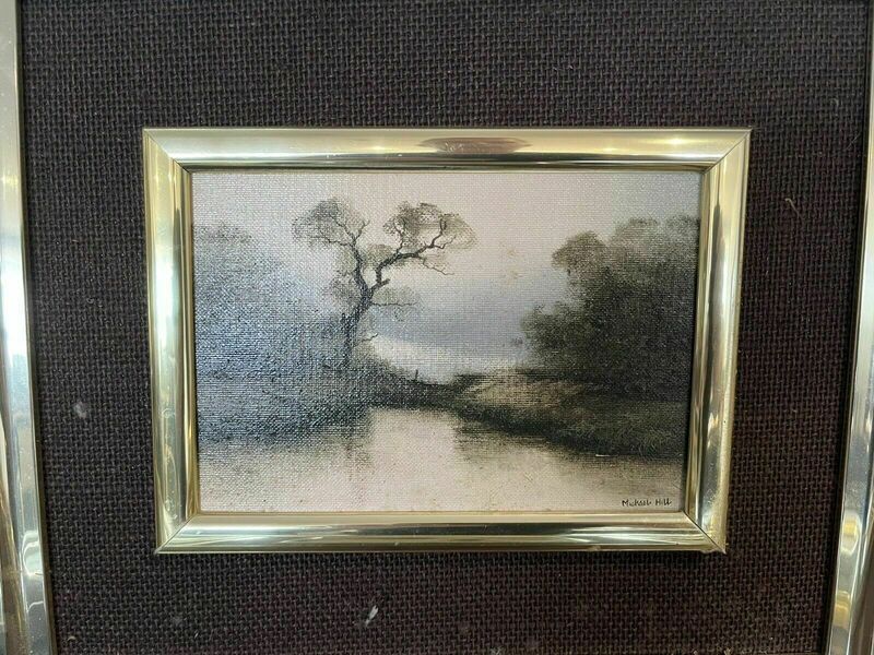 Set Of 6 Michael Hill. Framed & Signed Paintings photo for sale