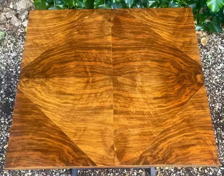 Vintage Meredew Walnut Folding Occasional Table photo 180.0