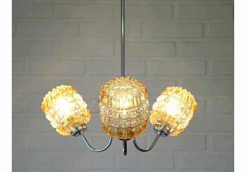 Vintage Pendant Light / Light Fixture / Ceiling Light / Yugoslavia 1960