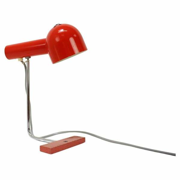 Rare Adjustable Table Lamp By Napako, 1960's, Czechoslovakia