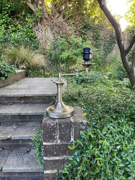 Vintage Swing Office Table Lamp, Swing Functionality, Antique Brass Finish; Working Lamp; Desk Lamp, Dressing Table Lamp, Corner Lamp