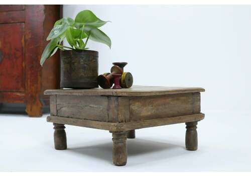 Early 20th Century Indian Bajot Table From Rajasthan (9)
