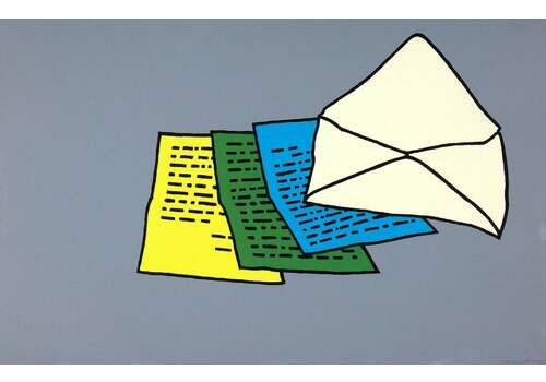Patrick Caulfield The Letter  (1967)