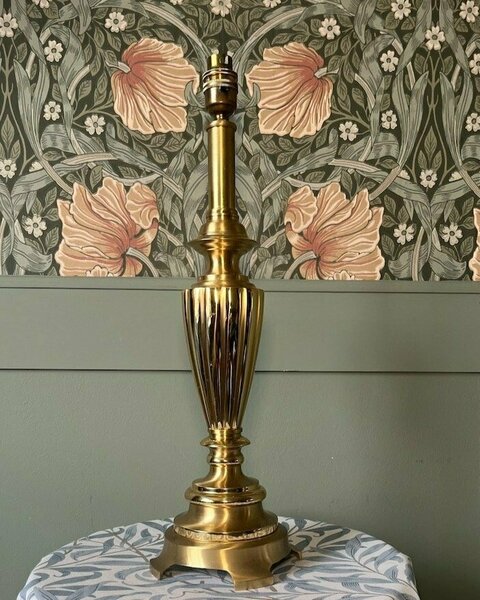 Tall Column Statue Lamp