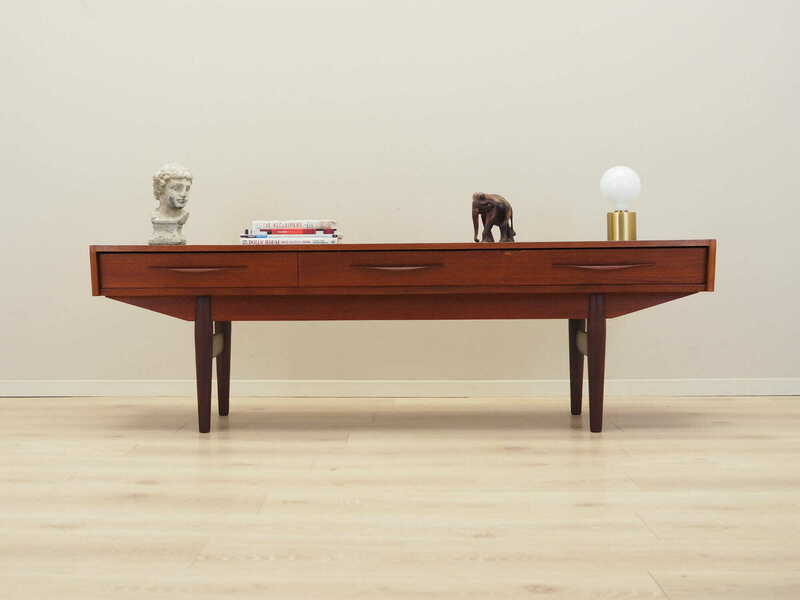 Teak Lowboard, Danish Design, 1970s, Production: Denmark photo furniture