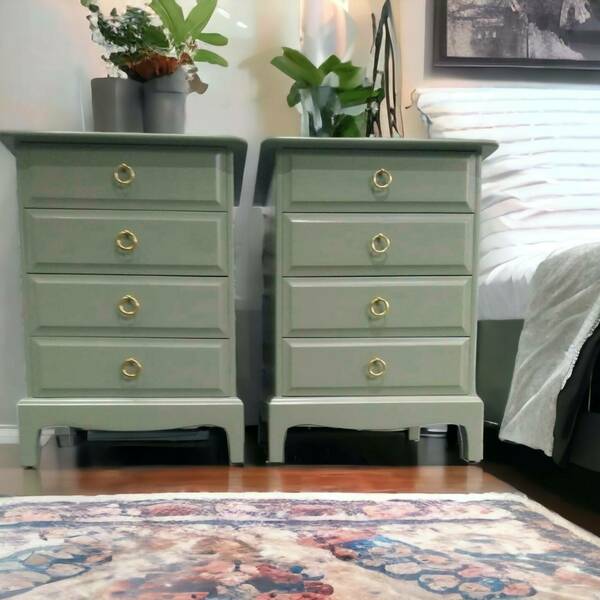 Stag Minstrel 4 Drawer Bedside Commission
