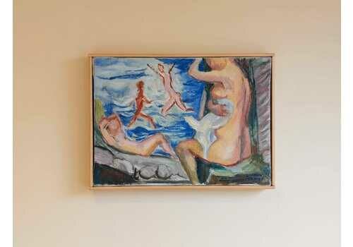 Lennart Frisk, Nude Composition, 1981