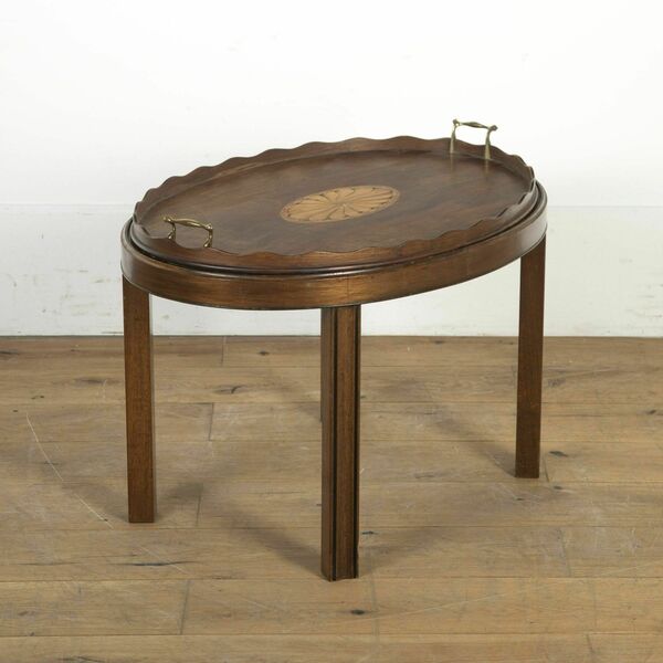 Edwardian Mahogany Tray Table