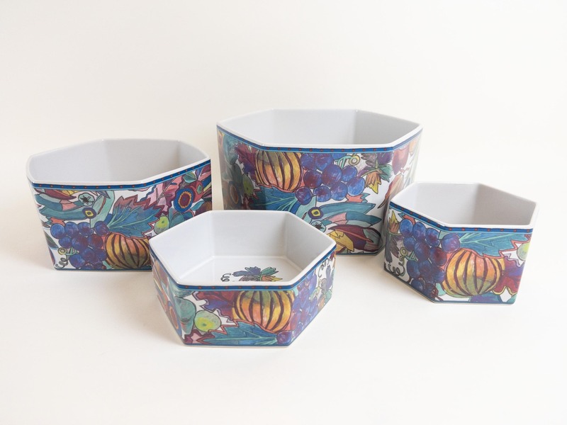 Rosenthal Set Of 4 Nesting Bowls From Scenario Natura By Barbara Brenner   4 Bowl Set