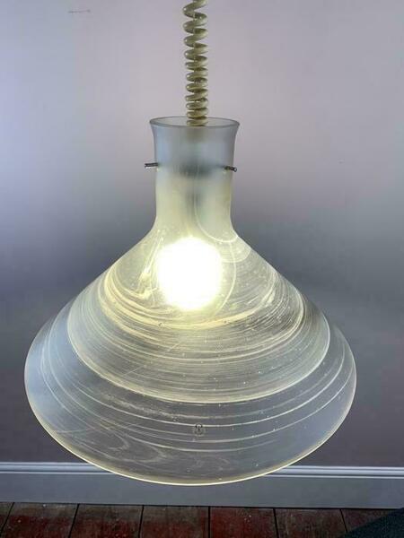 1970s Peill & Putzler Conical Ceiling Light photo furniture