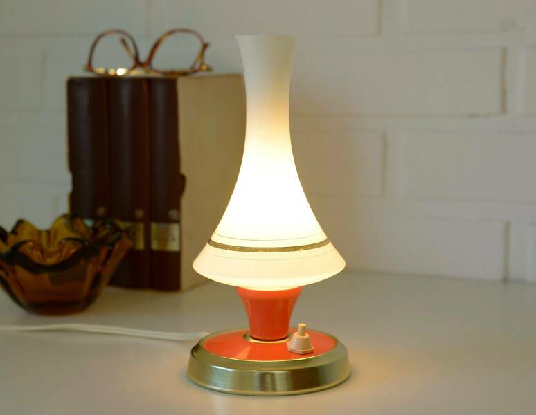 Vintage Desk Lamp Mcm Table Light Mid Century Space Age