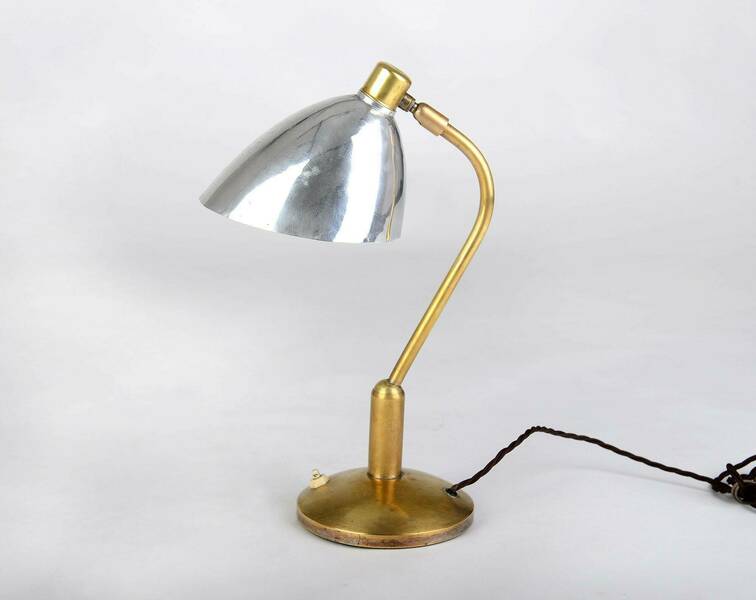 Functionalist Dirigent No. 587 Desk Lamp By Franta Anýž, 1930s