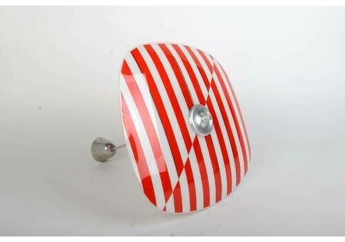 Mid Century Glass Ceiling Light By Napako, Mid Century Chandelier, Glass Ceiling Light, Atomic Lighting
