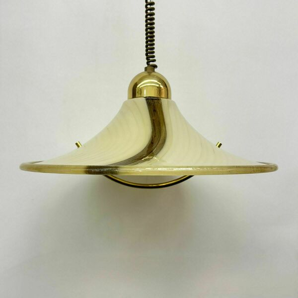 Mid Century Design Lucite , 1970s Hustadt Leuchten