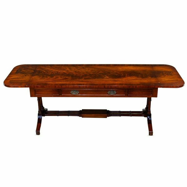 Wade No.16 Flamed & Crossbanded Mahogany Pembroke/Coffee Table