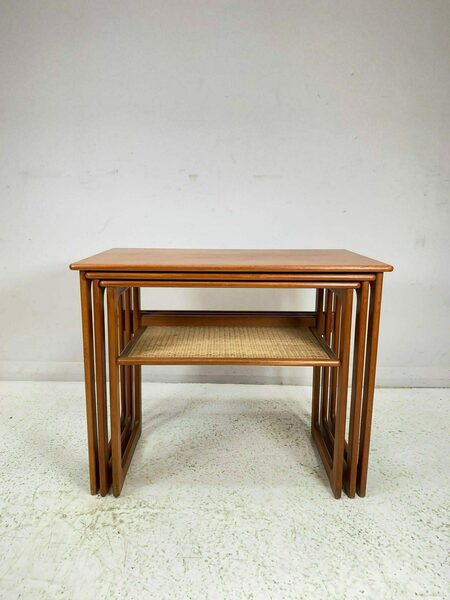 Danish Nest Of Tables By Johannes Andersen For Silkeborg photo furniture