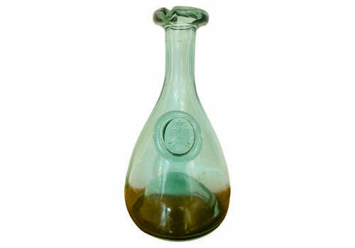 Vintage 1960s Pale Green Danish Holmegaard Glasværk "Viking" Carafe Designed By Ole Winther