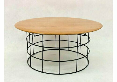 Mid Century Coffee Table Attributed To Verner Panton For Linje Plus, 1970s