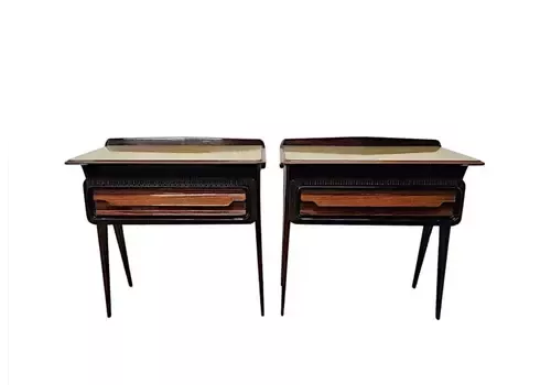 A Very Rare And Fine Pair Of Italian 1950