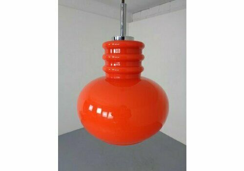 Glass Ceiling Lamp From Peill & Putzler, 1960s