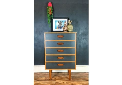 Tallboy Chest Of Drawers Vintage Tallboy Antique Tallboy