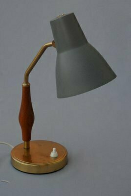 Mid Century Modern Swedish Model E1179 Table Lamp By Hans Bergström From Asea, 1950s