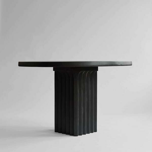 Dining Table, Pedestal Table, Model Arc, Art Deco Style, Contemporary Work. photo furniture