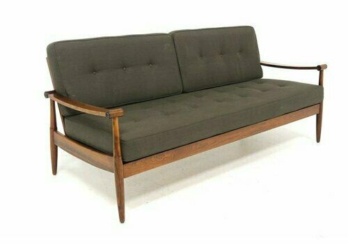 Scandinavian 3 Seater Rosewood Sofa, Denmark, 1960s