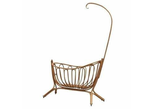 Art Nouveau Thonet Cradle, Bentwood, Circa 1900