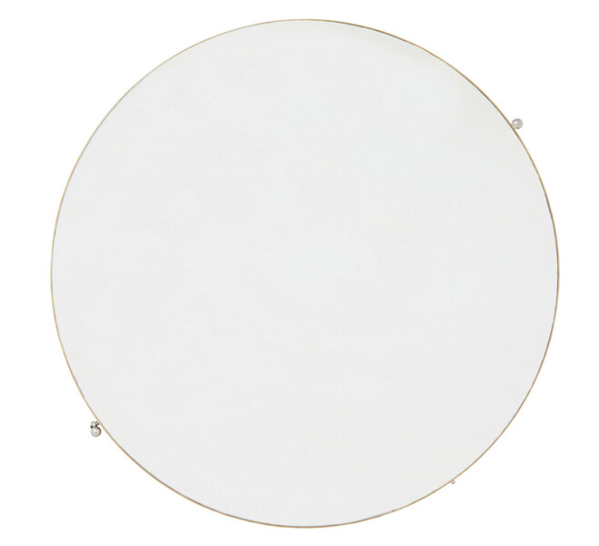 Mid Century Circular Installation Double Sided Mirror Of Large Proportions