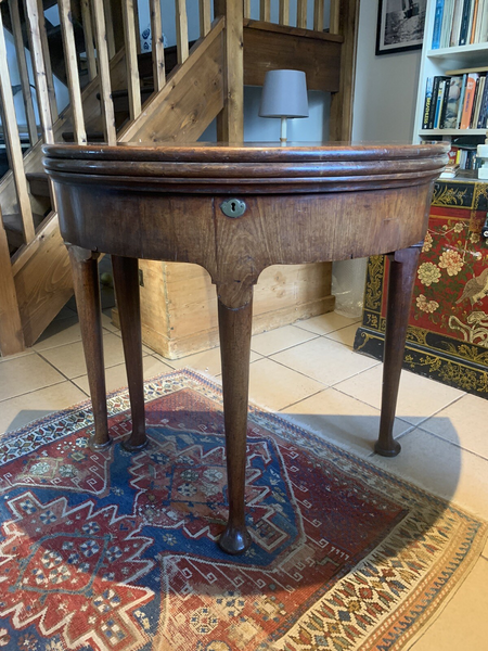 A Handsome George 11 Cuban Mahogany Triple Top Table