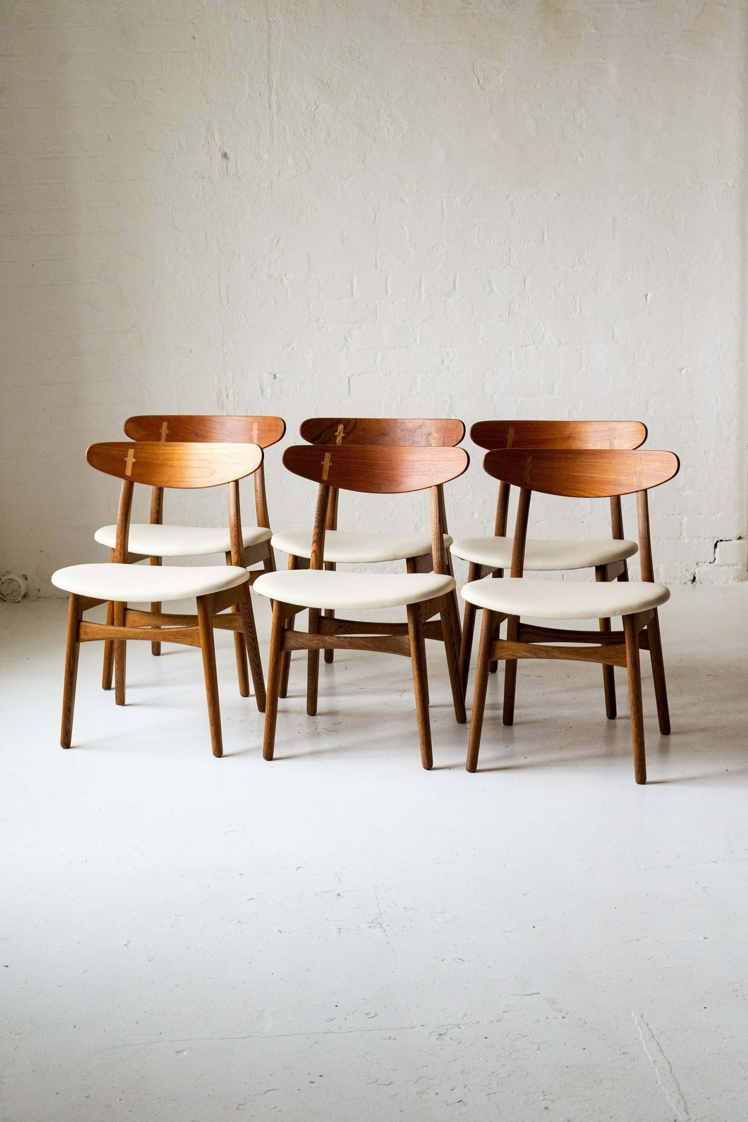 Hans J Wegner Ch30 Chairs For Carl Hansen Carl Hansen Søn