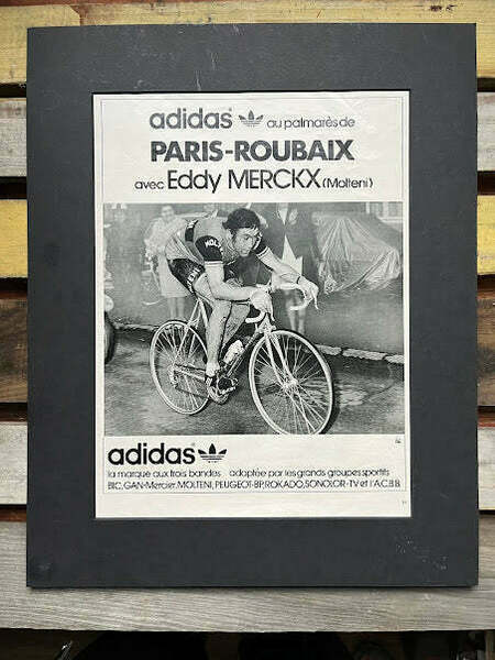 Poster Adidas Adidas Vintage Paris Vintage Adidas Advertisement