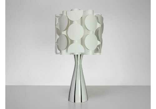 Black & White Vintage Porcelain Ceramic Mid Century Lamp By Alka Kunst Bavaria With Vintage Plastic Lampshade, 1960