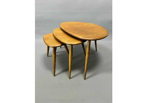 Ercol Mid Century Pebbles Nesting Tables