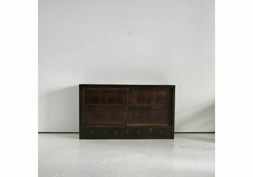 Large Early Meiji Period Japanese Tansu/Sideboard