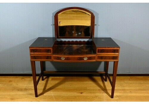 English Mahogany Dressing Table – Early 20th Century