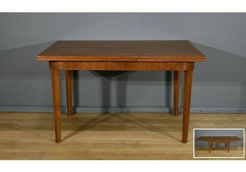 Scandinavian Extendable Teak Table – 1960