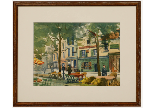 John Weston Early 20th Century Watercolour, Old Montmartre