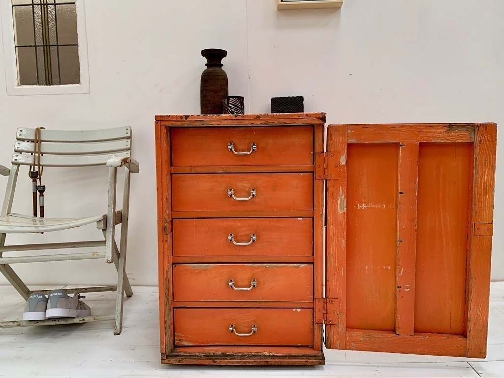 Early 20th Century Antique Carpenters Tool Chest Drawers