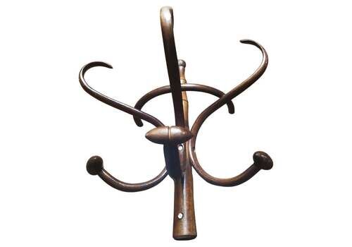 Thonet Style Wooden Coat Rack And Hangers