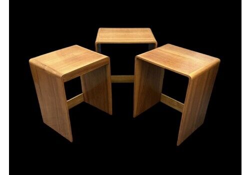 Art Deco Nest Of Three Tables, 1930s