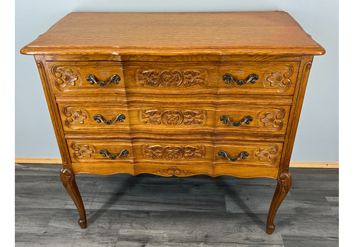 Vintage French Louis XIV Chest Of Drawers / Sideboard / Cabinet( Lot 3531)