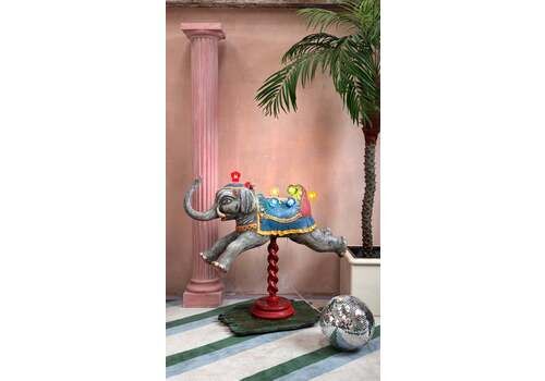 Rare Lightup Fairground Elephant C.1970