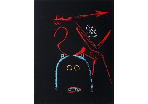 1973 Wilfredo Lam Modernist Abstract Print