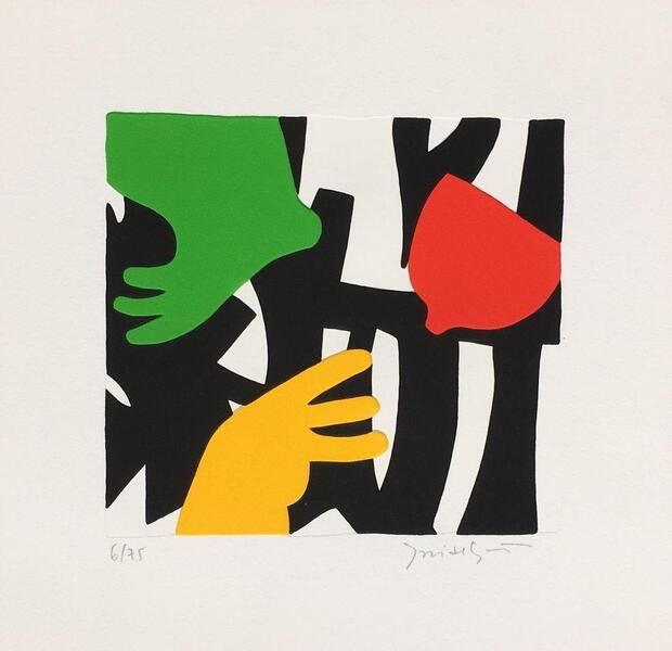 2006 José De Guimaraes Mimesis Screen Print