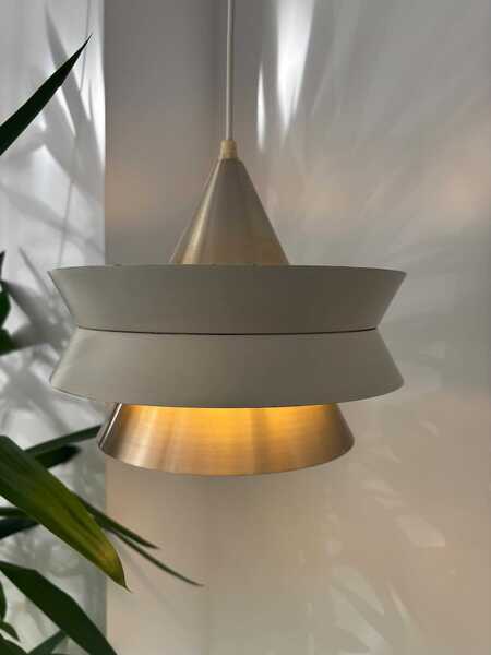 Swedish Design Pendant By Carl Thore For Granhaga 1970's