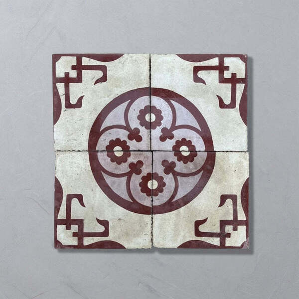 Bert And May Rosa Reclaimed Tile 2.2 Sq M Lot