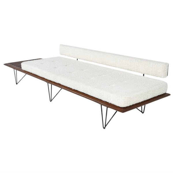 Sofa With Integrated Tabletop By Carlo Hauner & Martin Eisler For Forma, 1950s