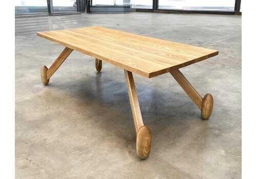 Solid Ash Dining Table By Matthew Stanwix